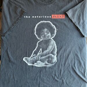 The Notorious B.I.G. Black Graphic T-Shirt